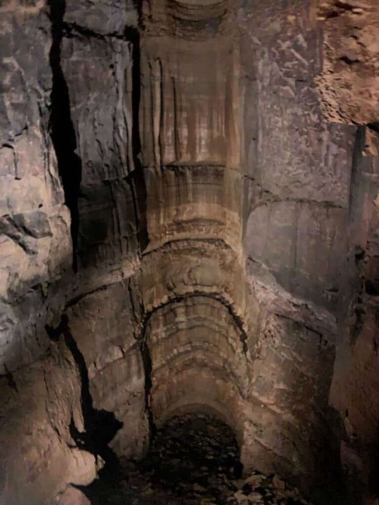 Cave walls at Mammoth Cave National Park