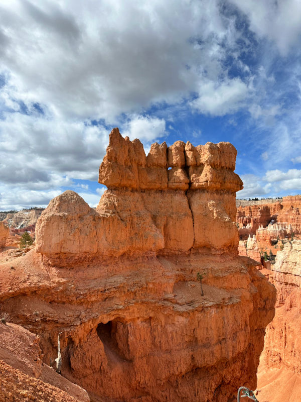 Rock formation in Bryce Canyon.