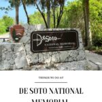 Pinterest pin for De Soto National Memorial