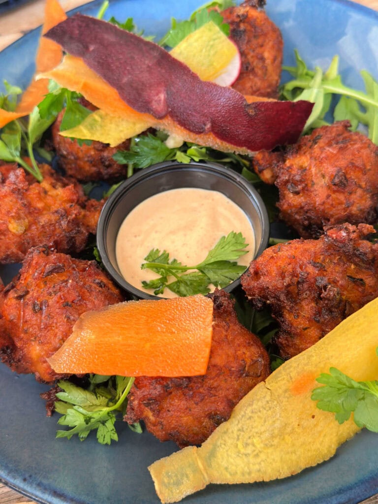 Conch fritters.